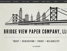 Tablet Screenshot of bridgeviewpaper.com